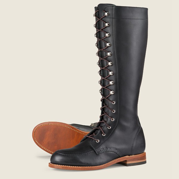 Bottes Red Wing Heritage - Gloria - Tall Boundary Cuir - Noir - Femme 965FPBGSK